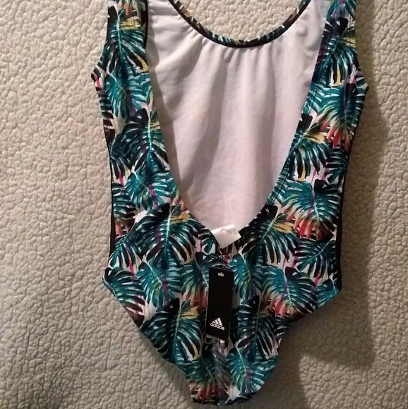 Adidas painted palms summer swimsuit - Picture 5 of 5